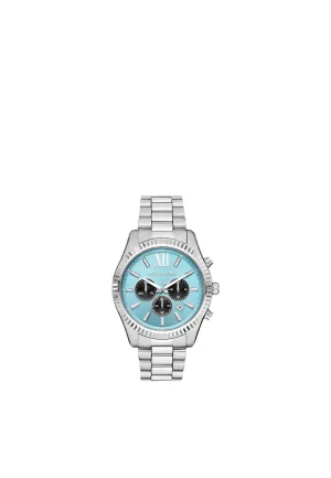 ( PREORDER ) Michael Kors Oversized Lexington Silver-Tone Watch Watches In Silver MK9165