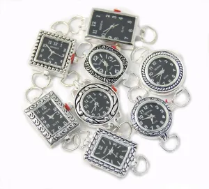 10 Mix Loop Watch Faces - Black Face