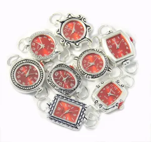 10 Mix Loop Watch Faces - Red Face