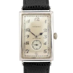 1929 ARCHIVE PAPERS Patek Philippe 415 TIFFANY & CO Platinum 26mm Manual Watch