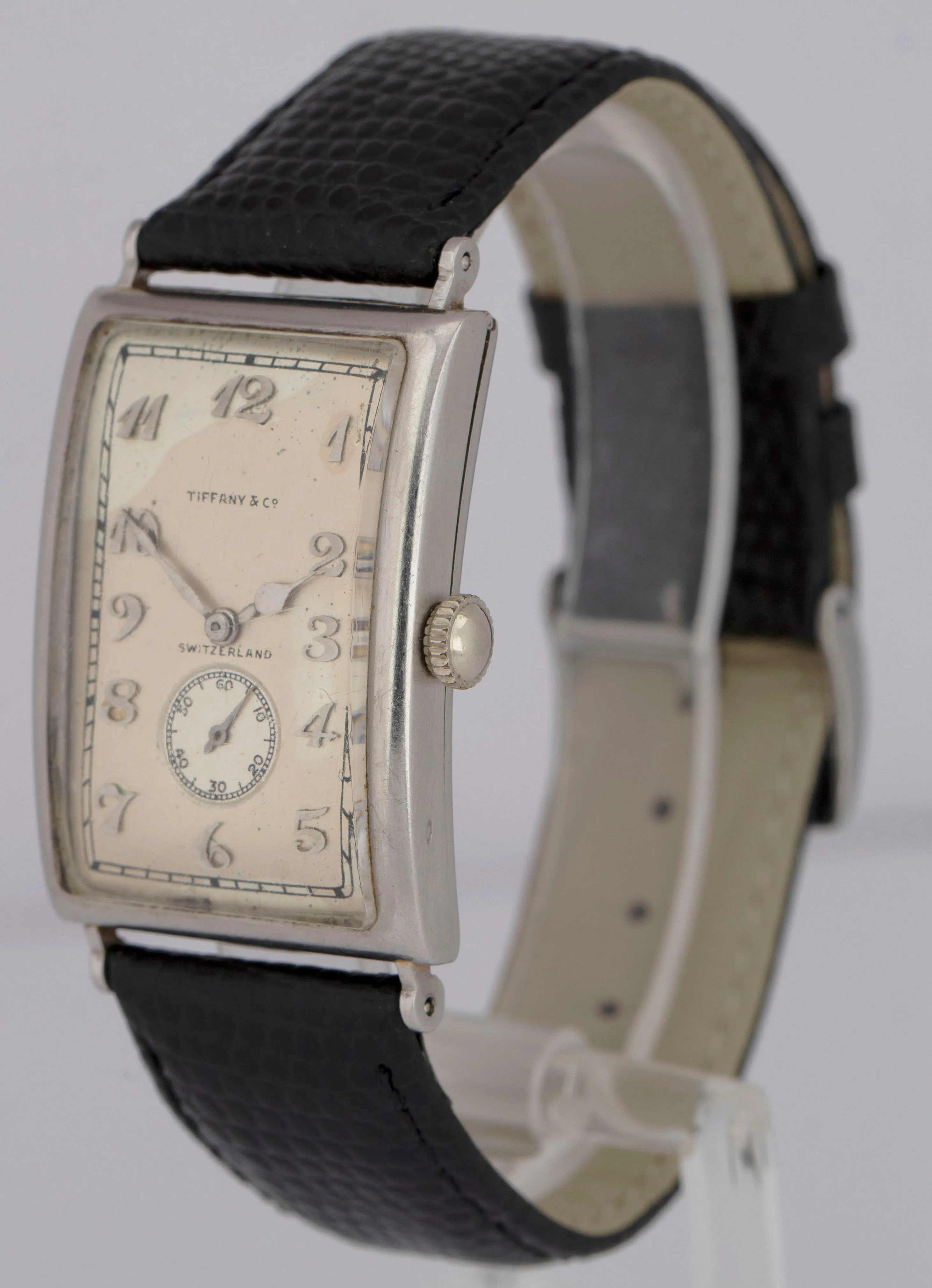 1929 ARCHIVE PAPERS Patek Philippe 415 TIFFANY & CO Platinum 26mm Manual Watch