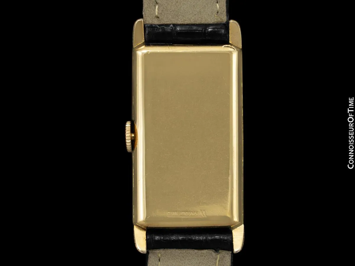 1940 Gruen Vintage Techni - Quadron / Rolex Prince Watch, 14K Gold-Filled - Doctor's Watch