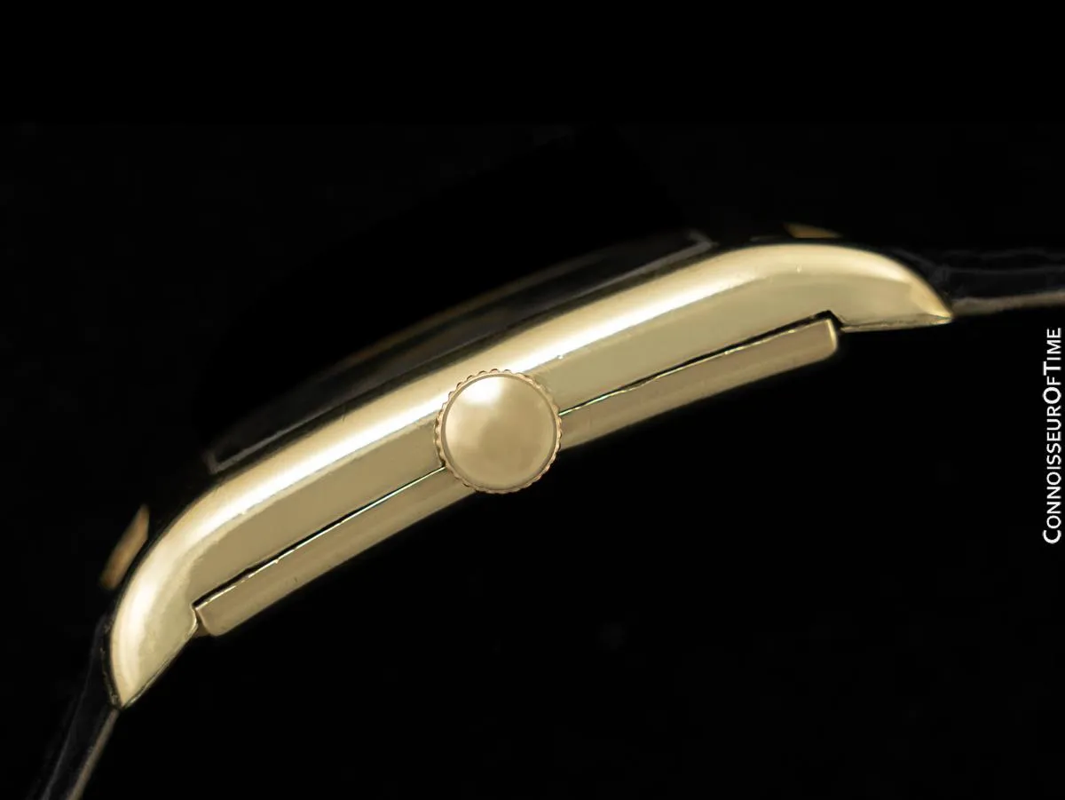 1940 Gruen Vintage Techni - Quadron / Rolex Prince Watch, 14K Gold-Filled - Doctor's Watch