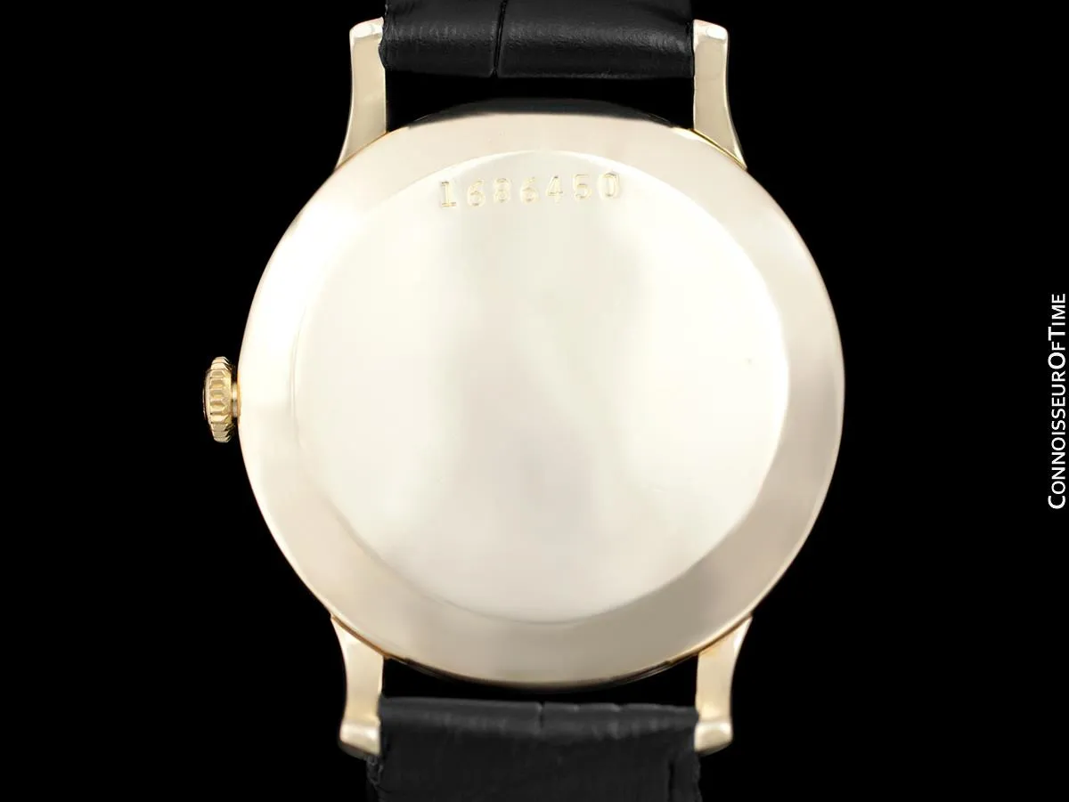 1950's Ulysse Nardin Vintage Mens Full Size Watch - 18K Gold