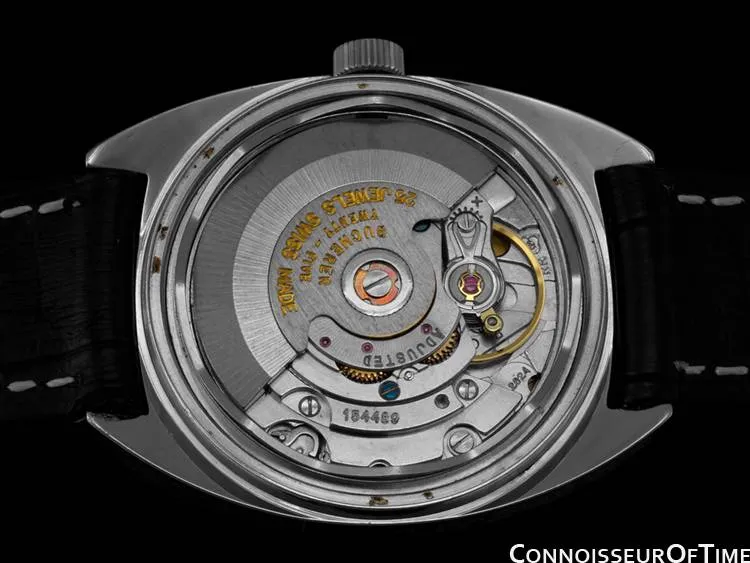 1970's Bucherer Vintage Mens Officially Certified Chronometer Watch - Stainless Steel