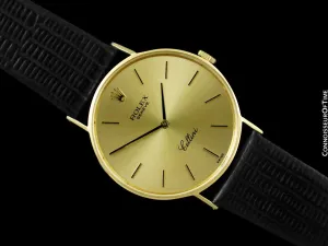 1974 Rolex Cellini Vintage Mens Handwound Ref. 3833 Watch - 18K Gold