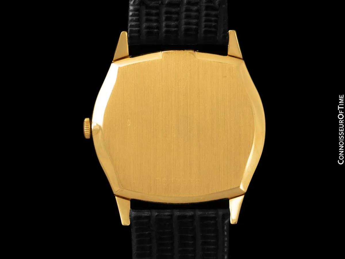 1974 Rolex Cellini Vintage Mens Handwound TV Watch with Bronze Dial, Ref. 3806 - 18K Gold