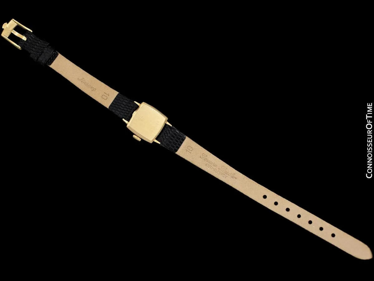 1974 Rolex Precision Pre-Cellini Vintage Ladies "TV" Shaped Watch, Ref. 2629 - 18K Gold