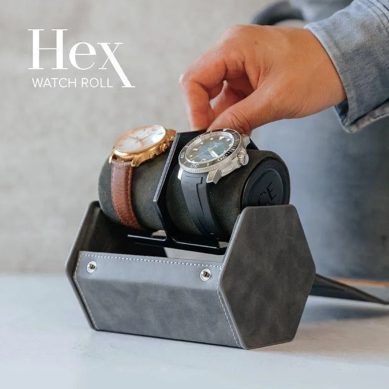 2-Slot Travel Watch Roll