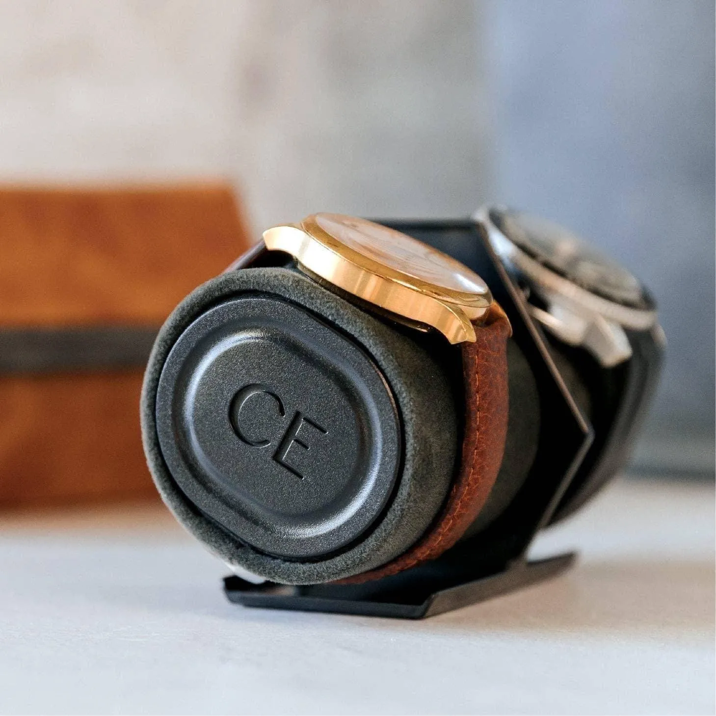 2-Slot Travel Watch Roll