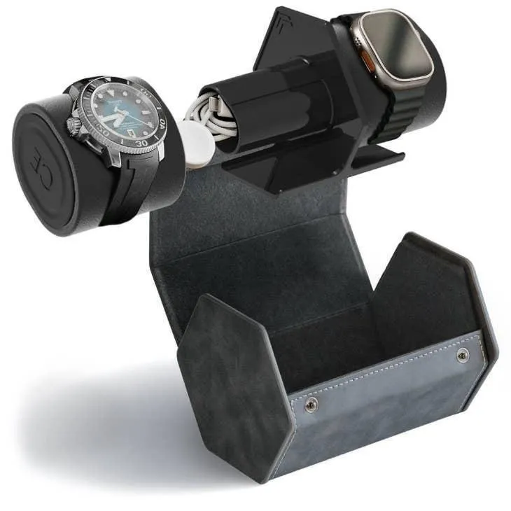 2-Slot Travel Watch Roll