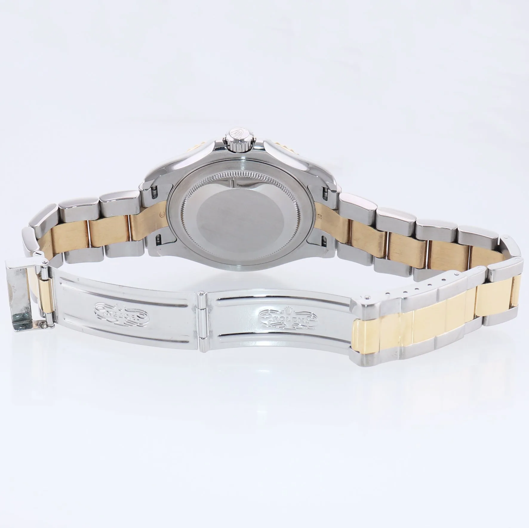 2007 PAPERS Rolex Yacht-Master 16623 Slate Two Tone Steel 18k Yellow Gold Watch Box
