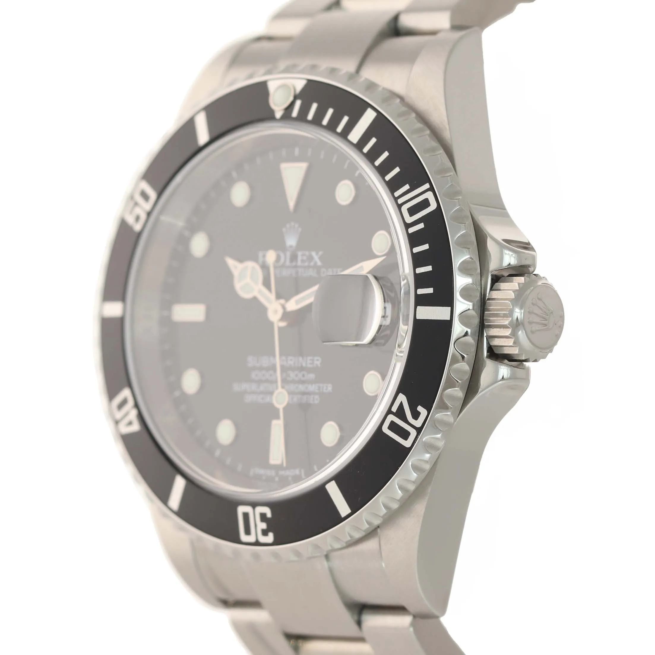 2009 ENGRAVED REHAUT PAPERS Rolex Submariner Date 16610 Steel 40mm Watch Box