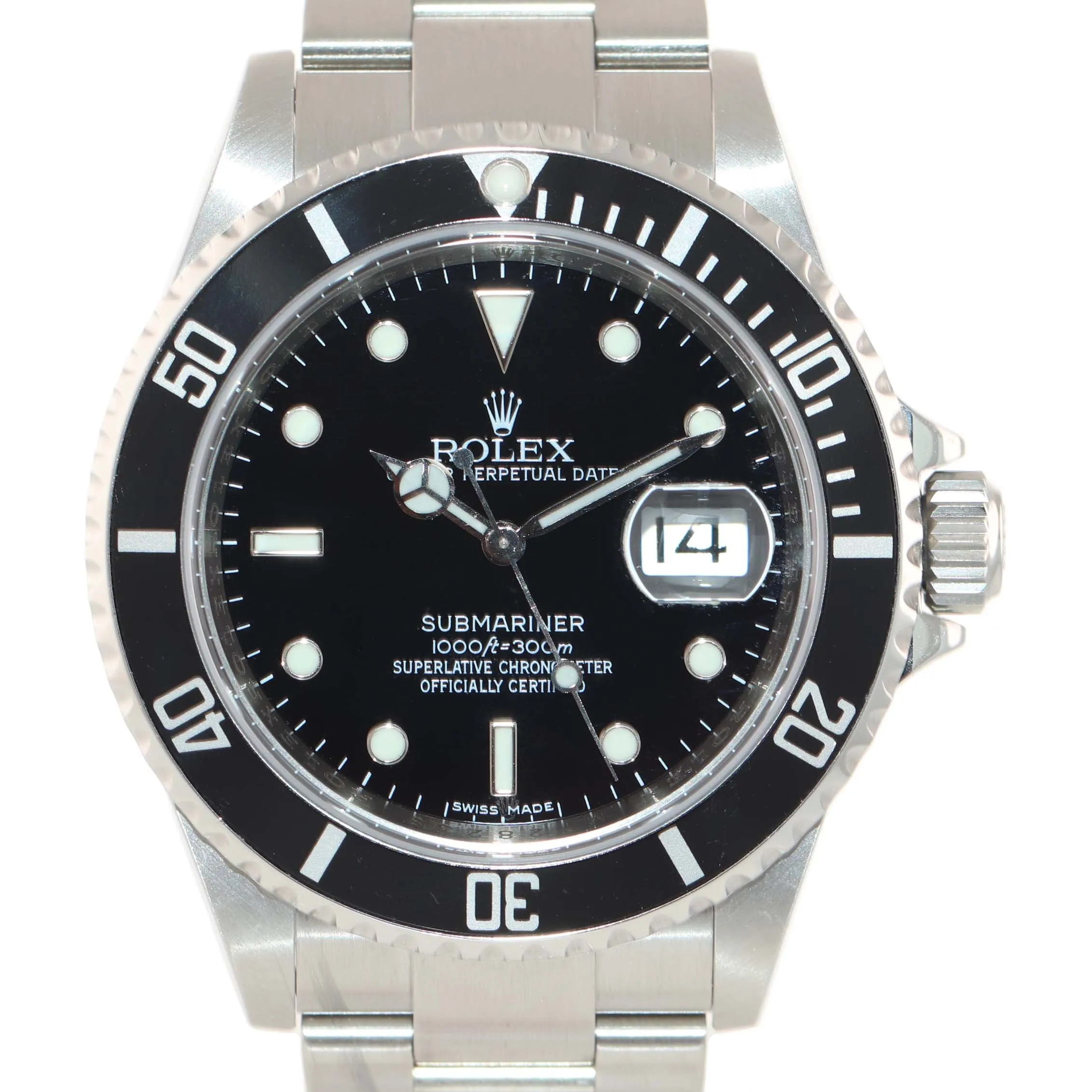 2009 ENGRAVED REHAUT PAPERS Rolex Submariner Date 16610 Steel 40mm Watch Box