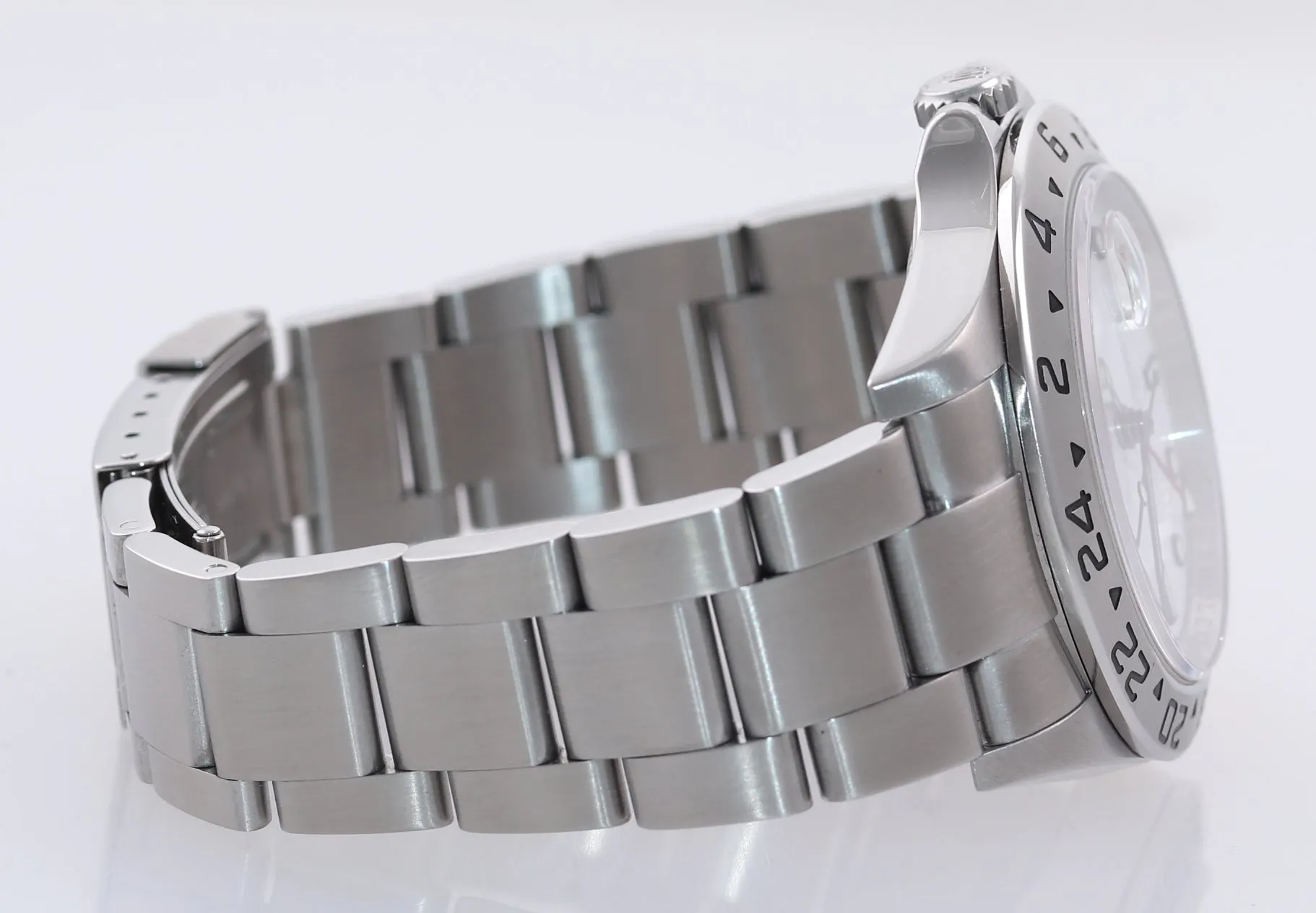 2010 ENGRAVED REHAUT Rolex Explorer II 16570 Polar 40mm Date 3186 Watch Box