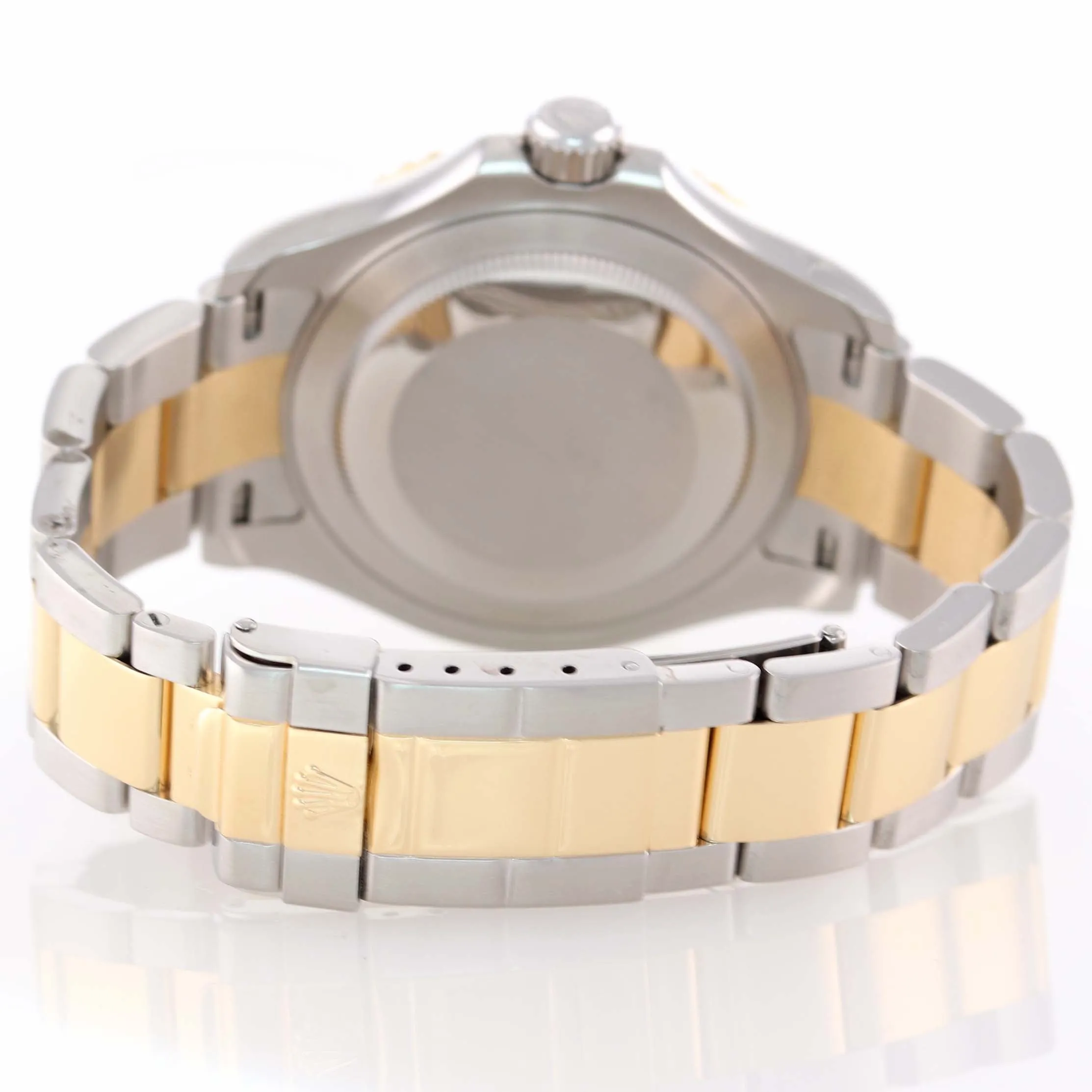 2014 RANDOM SERIAL Rolex Yacht-Master 16623 Blue Two Tone Steel Gold Watch Box