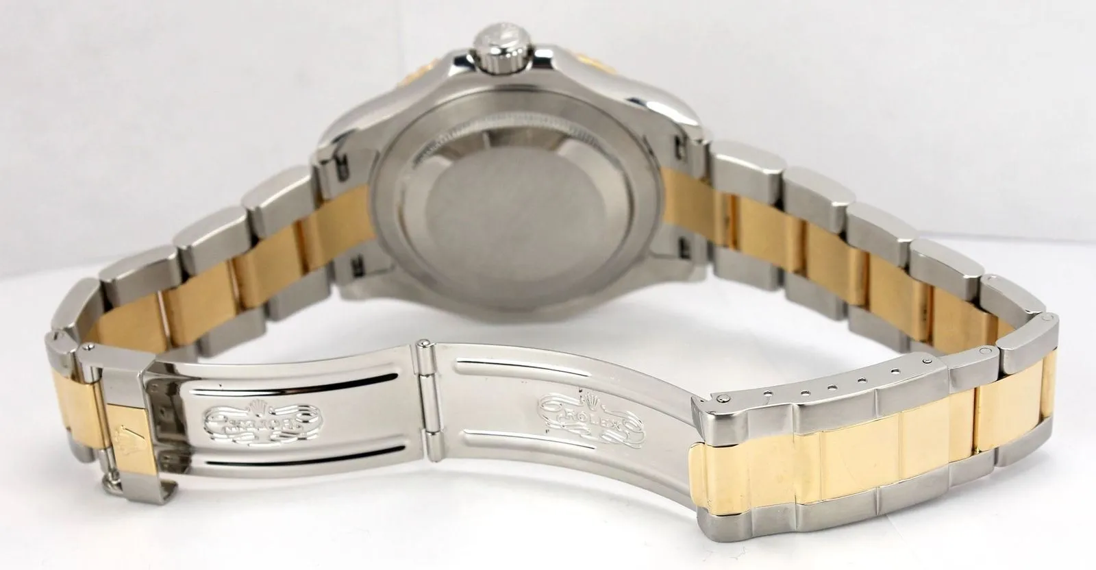 2016 REHAUT RANDOM SERIAL Rolex Yacht-Master 16623 Two Tone Gold Champagne