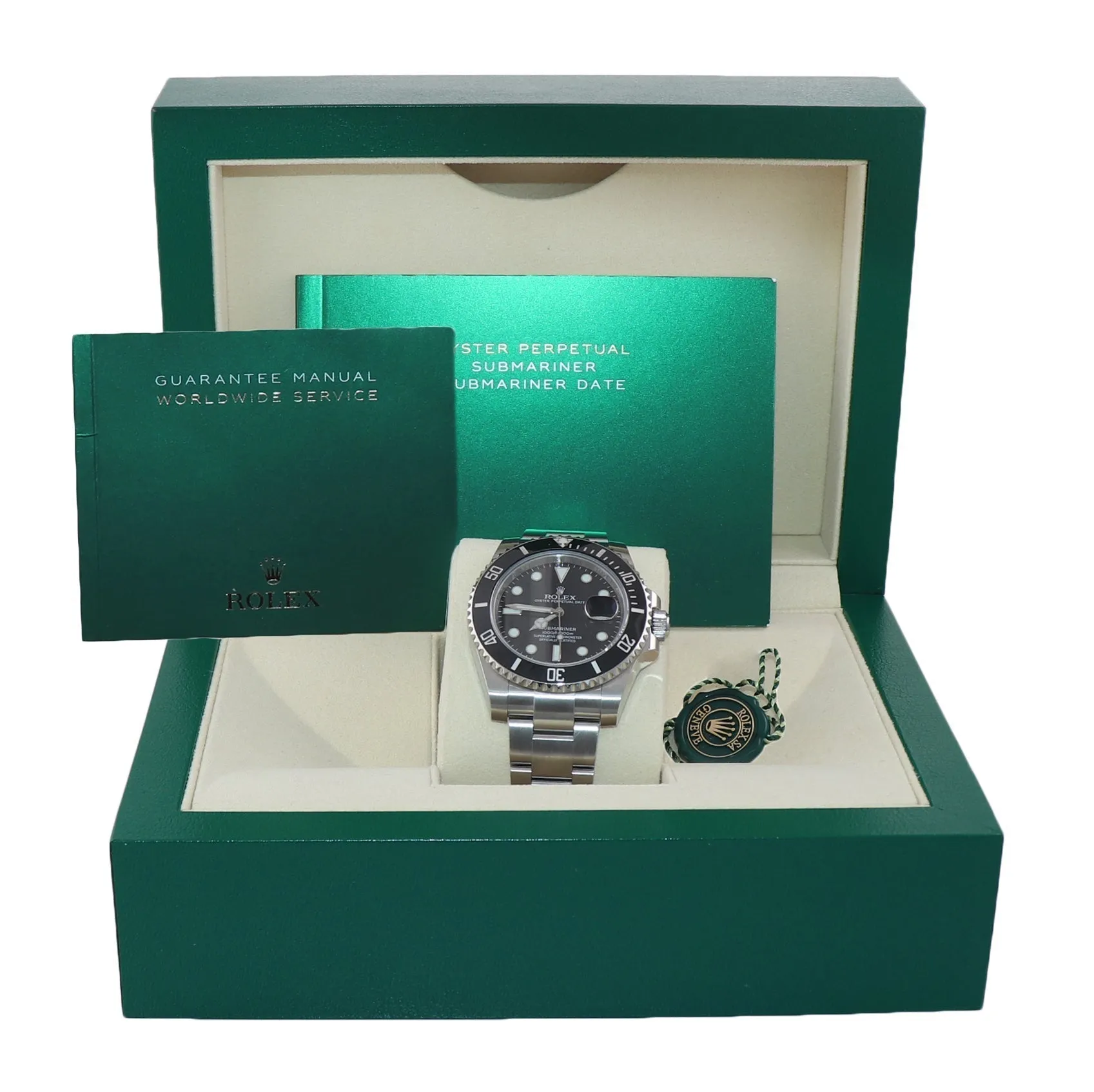 2018-2020 Rolex Submariner Date 116610 Steel Black Ceramic Bezel 40mm Watch Box