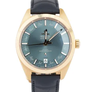 2024 PAPERS Omega Globemaster Constellation 18K 130.53.41.22.03.001 41mm BOX