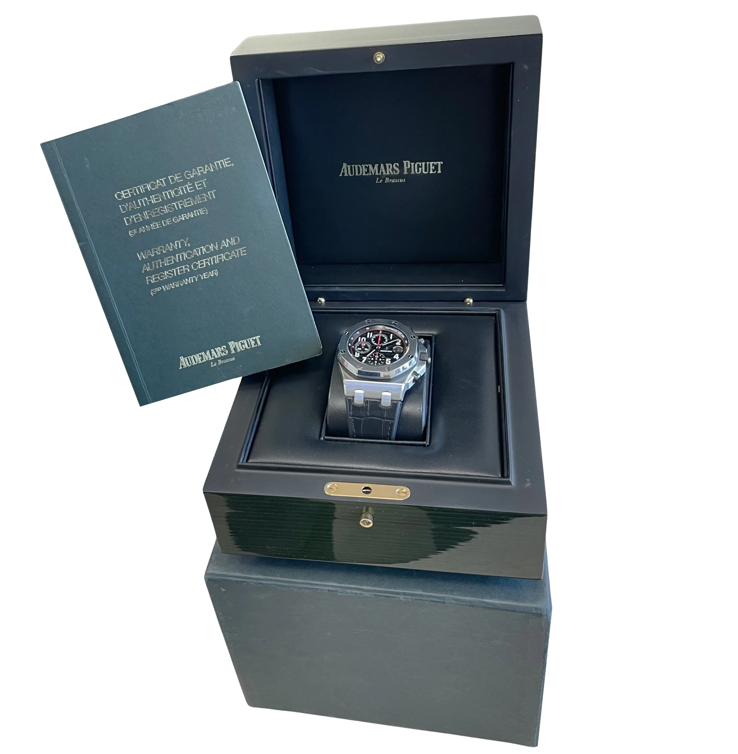 2024 SVC MINT PAPERS Audemars Piguet Royal Oak Offshore VAMPIRE 42mm 26470ST BOX