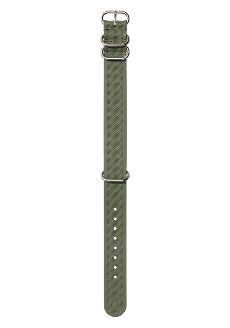 20mm FKM Rubber NATO Band - Fire