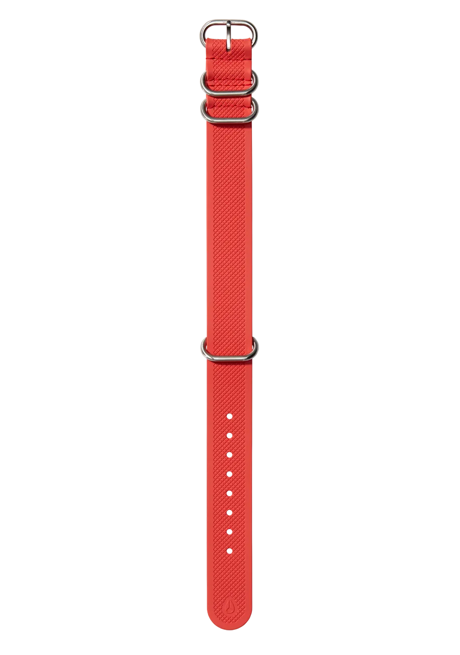 20mm FKM Rubber NATO Band - Fire