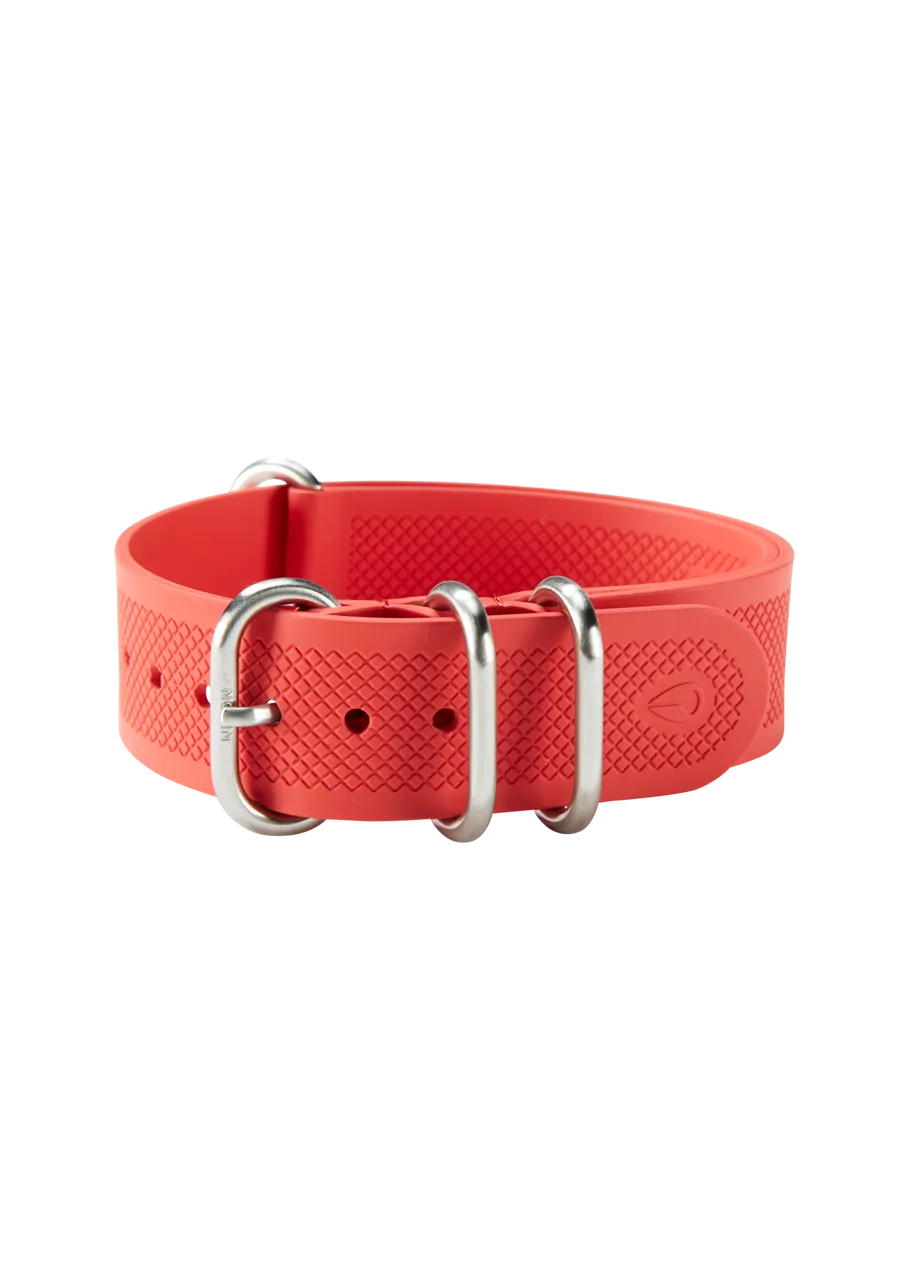 20mm FKM Rubber NATO Band - Fire
