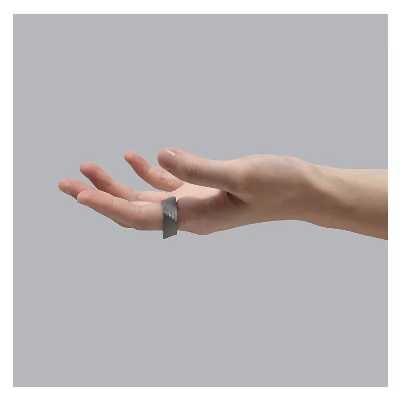 22 DESIGN STUDIO Concrete Ring - Twist