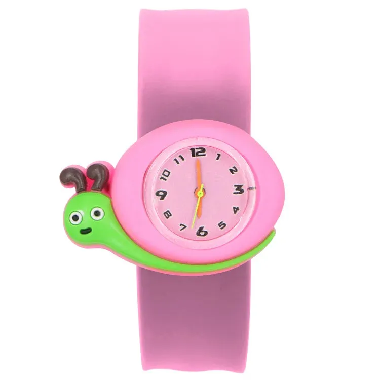 30 Styles Digital Slap Children Kids Watch Cute 3D Cartoon Animal Wrist Watches For Boys Girls Gifts Kids Quartz Wristwatches