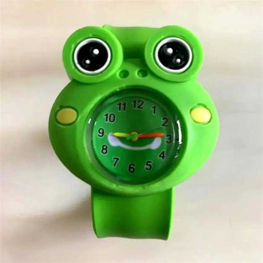 30 Styles Digital Slap Children Kids Watch Cute 3D Cartoon Animal Wrist Watches For Boys Girls Gifts Kids Quartz Wristwatches