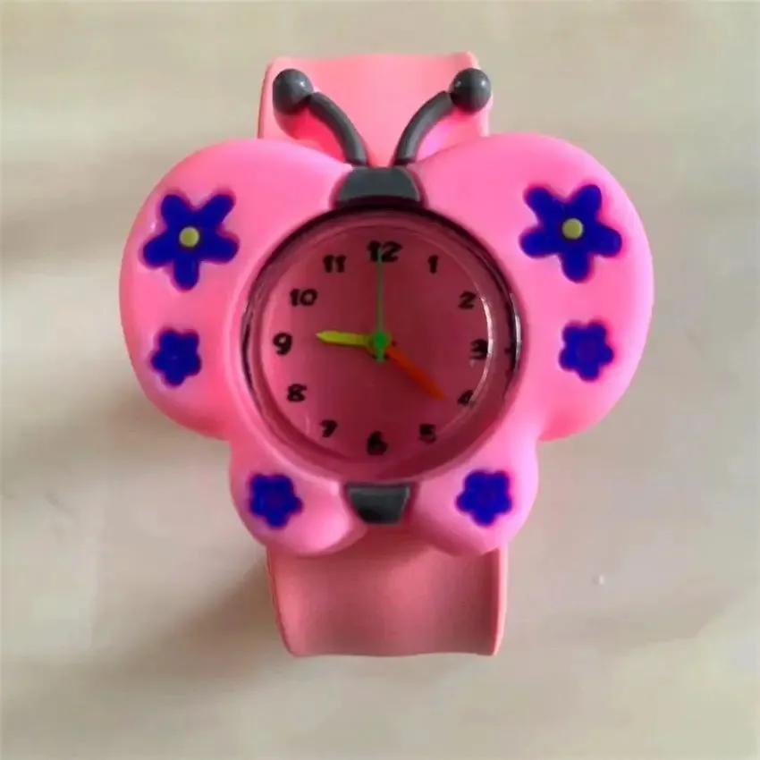 30 Styles Digital Slap Children Kids Watch Cute 3D Cartoon Animal Wrist Watches For Boys Girls Gifts Kids Quartz Wristwatches