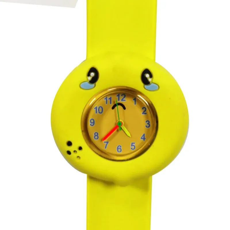 30 Styles Digital Slap Children Kids Watch Cute 3D Cartoon Animal Wrist Watches For Boys Girls Gifts Kids Quartz Wristwatches