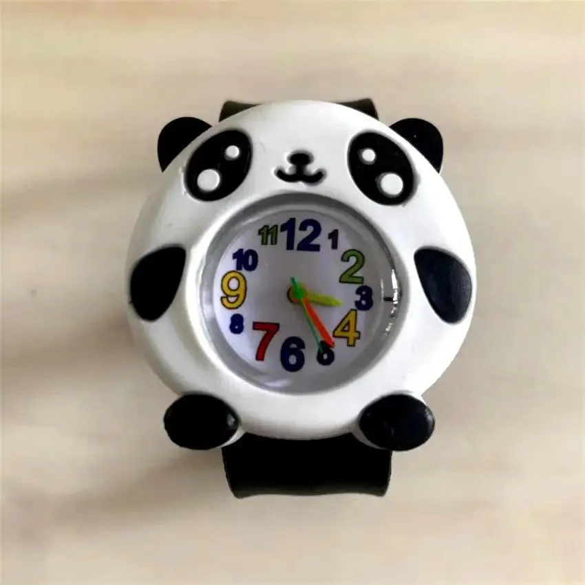 30 Styles Digital Slap Children Kids Watch Cute 3D Cartoon Animal Wrist Watches For Boys Girls Gifts Kids Quartz Wristwatches