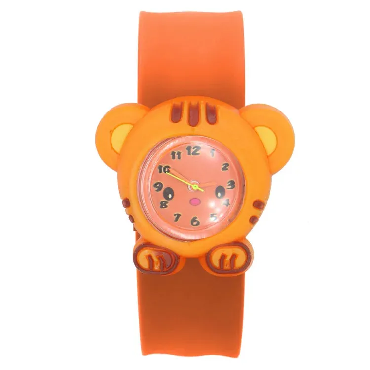 30 Styles Digital Slap Children Kids Watch Cute 3D Cartoon Animal Wrist Watches For Boys Girls Gifts Kids Quartz Wristwatches