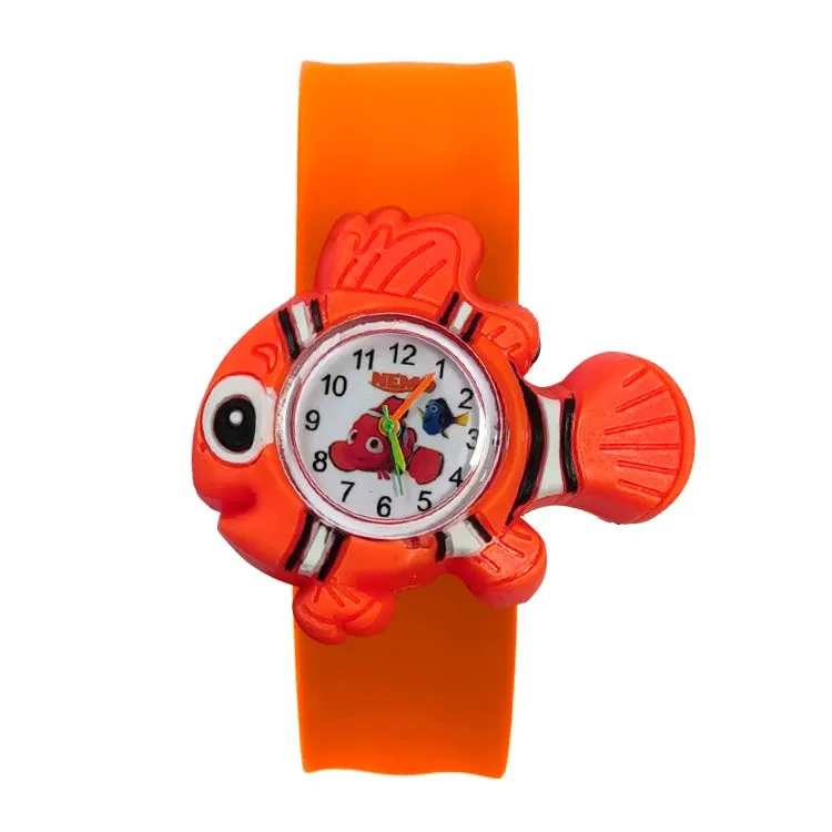 30 Styles Digital Slap Children Kids Watch Cute 3D Cartoon Animal Wrist Watches For Boys Girls Gifts Kids Quartz Wristwatches