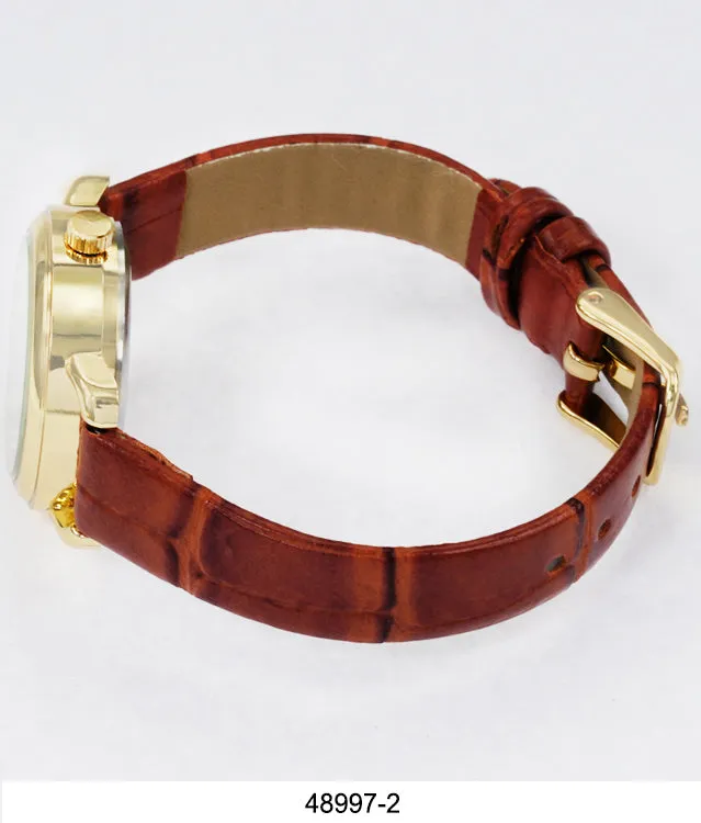 4899 - Vegan Leather Band Watch