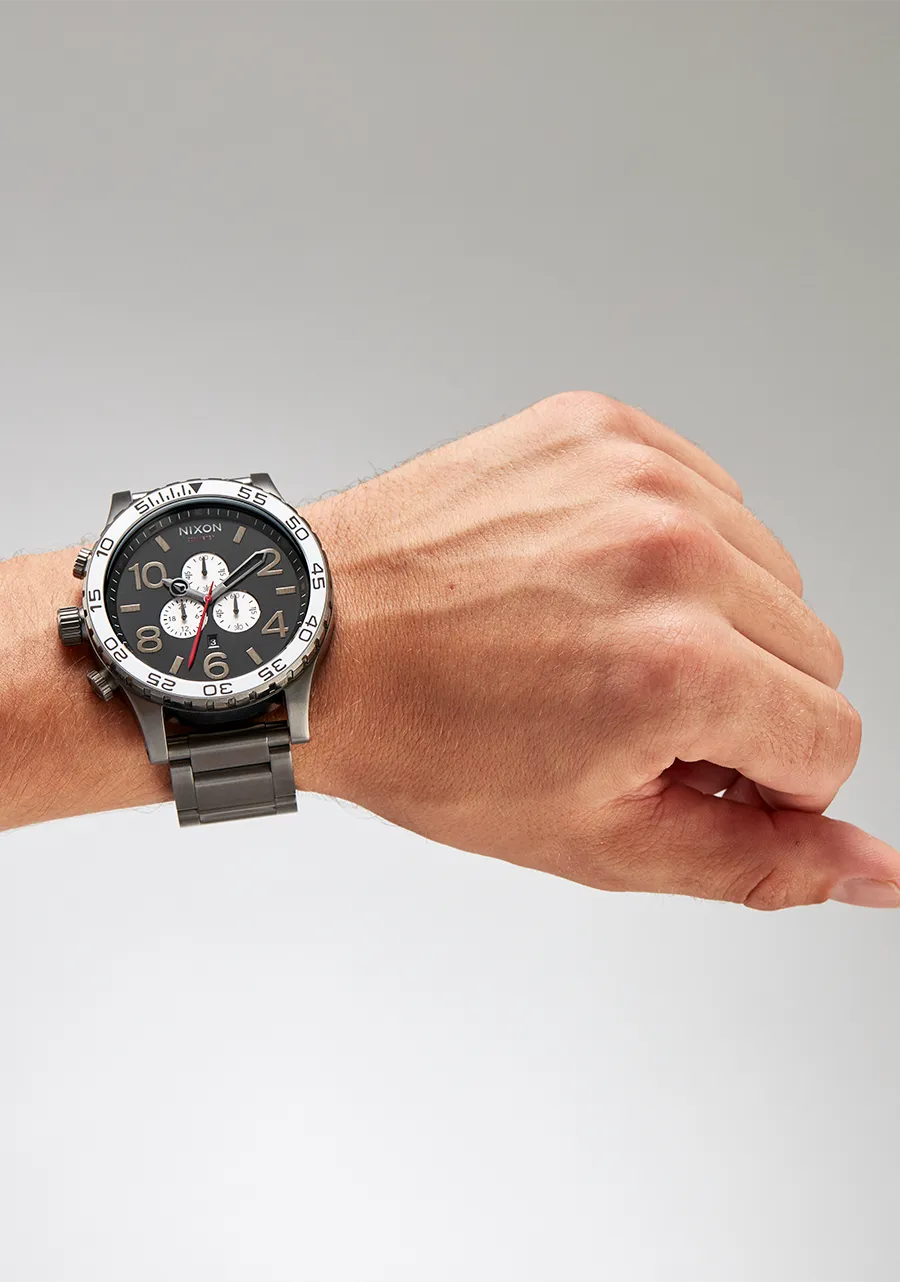 51-30 Chrono - Silver / Turquoise