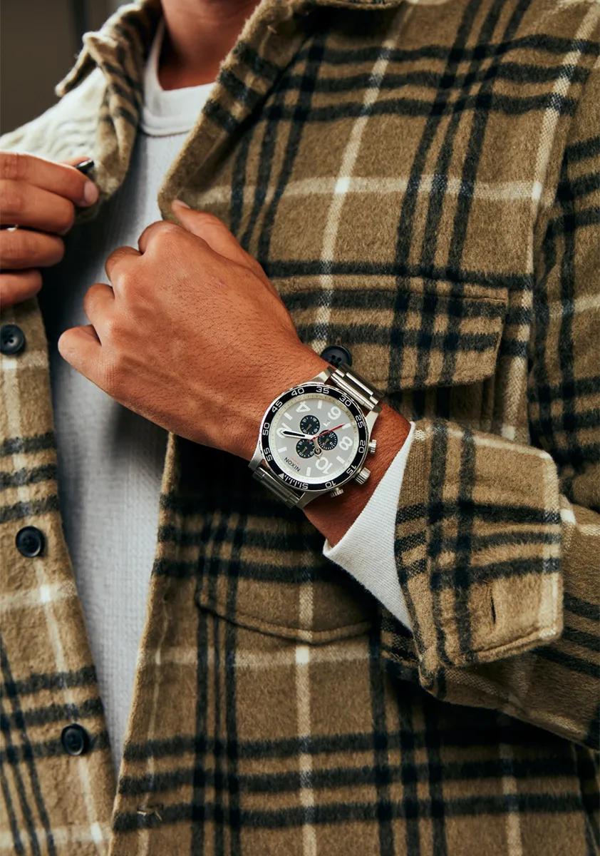 51-30 Chrono - Silver / Turquoise