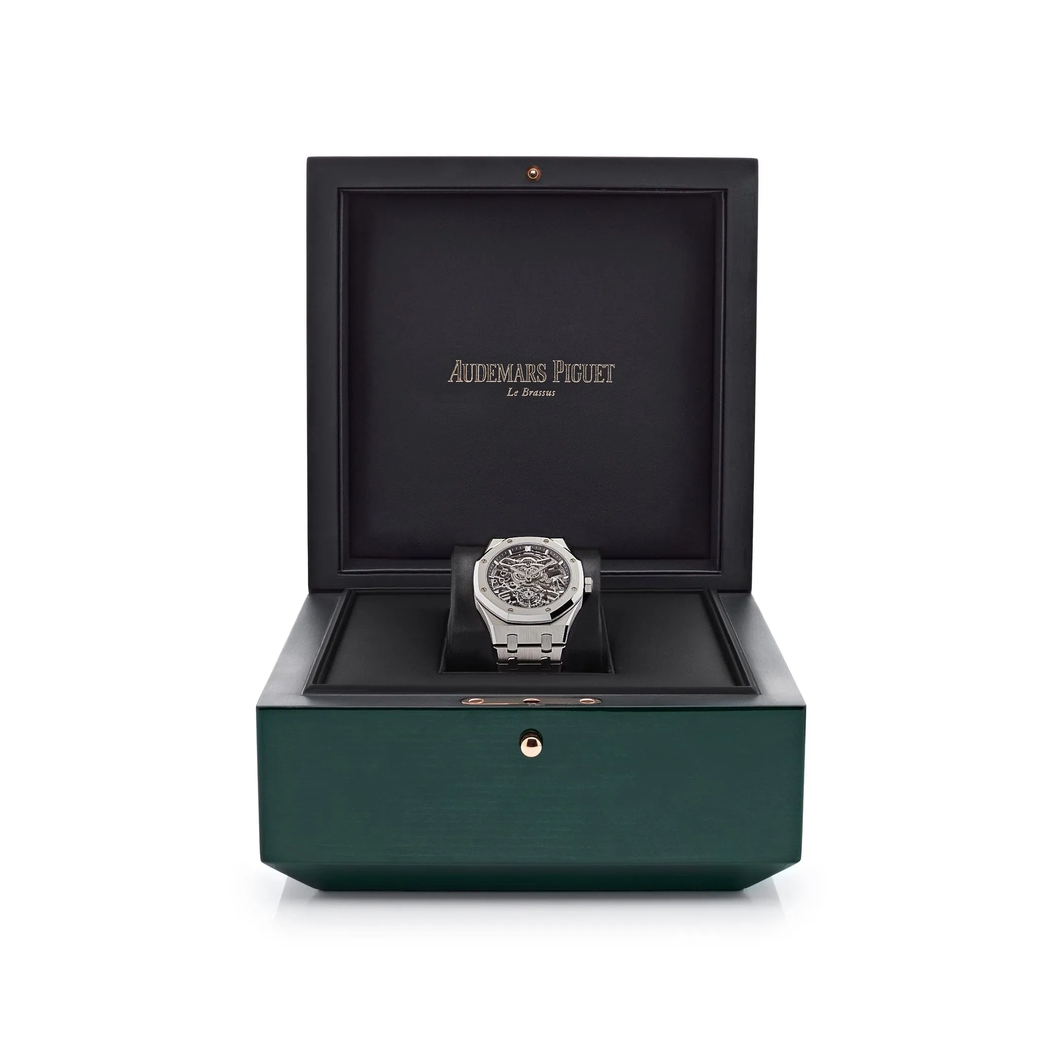 A&P Luxury Watches Royal Oak 26735ST.OO.1320ST.01 '50th Anniversary' Flying Tourbillon Stainless Steel Openworked