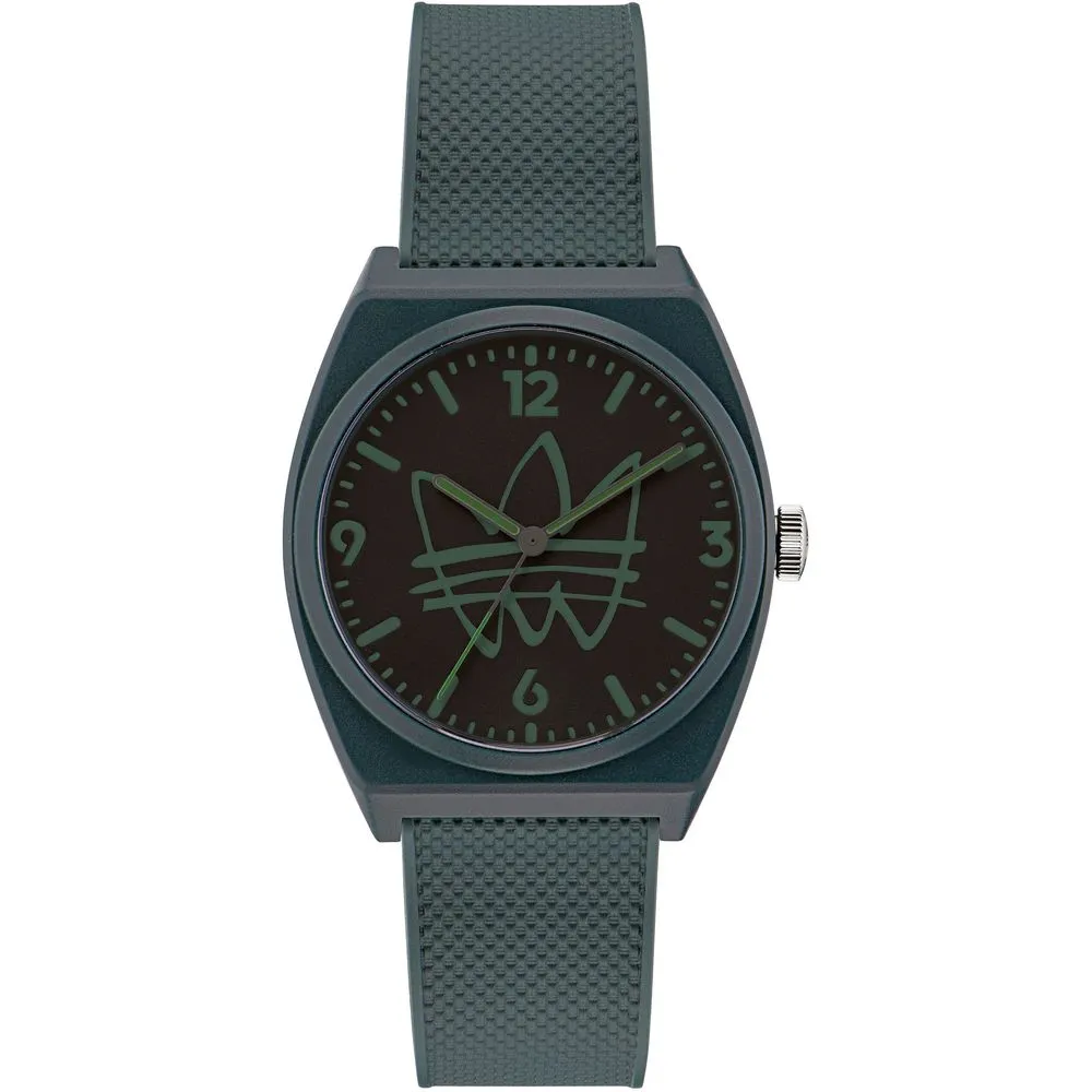 Adidas Green Silicone Watch