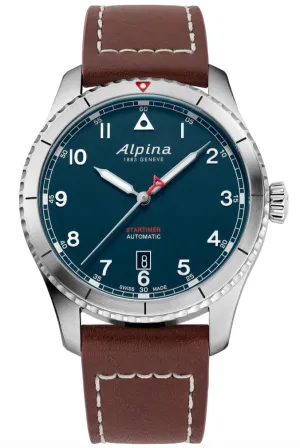 Alpina Startimer Pilot Automatic Petroleum Blue Watch