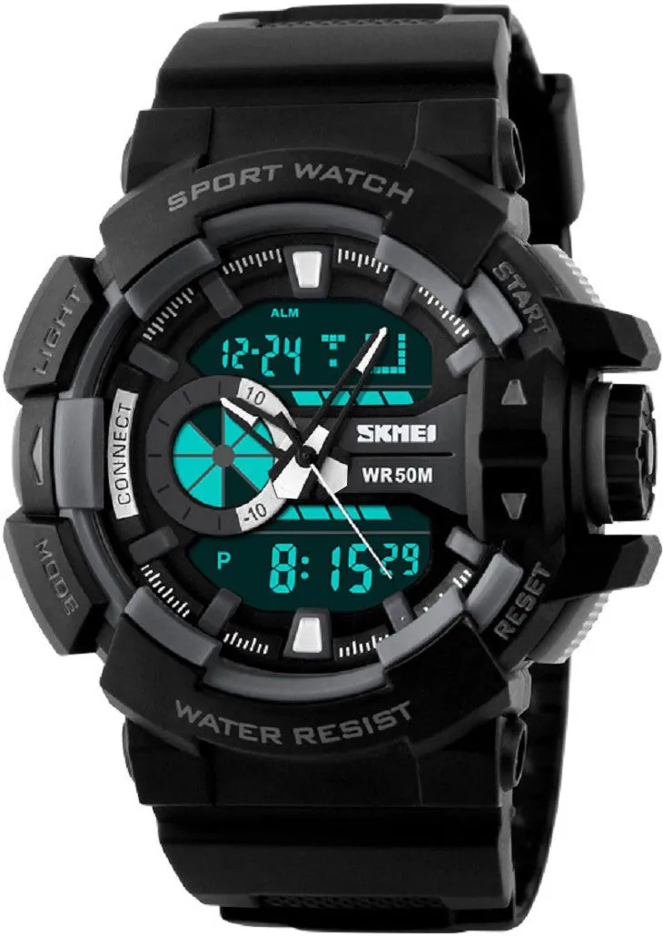 Analog-Digital Watch  - For Men