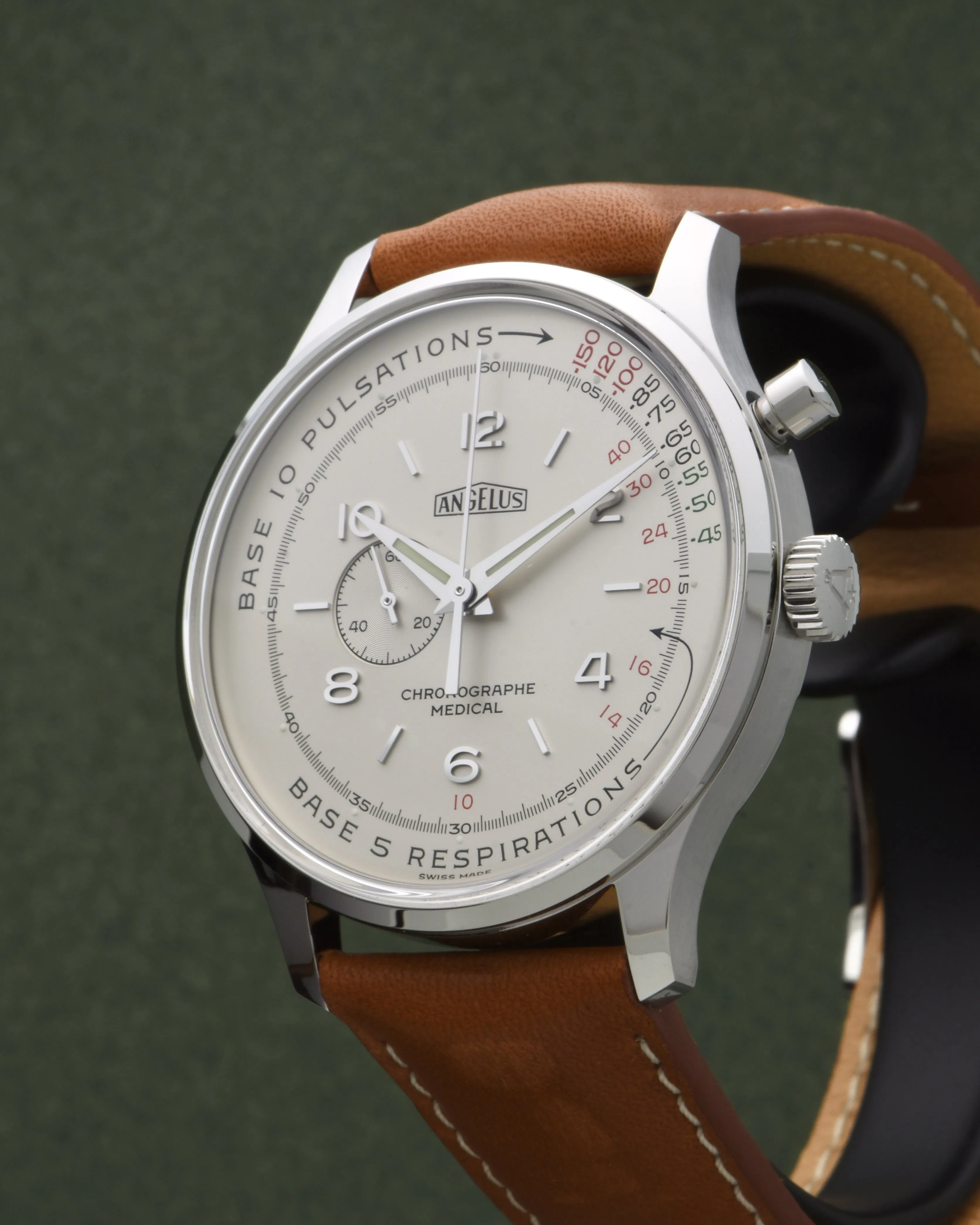 Angelus Chronographe Médical x Massena LAB