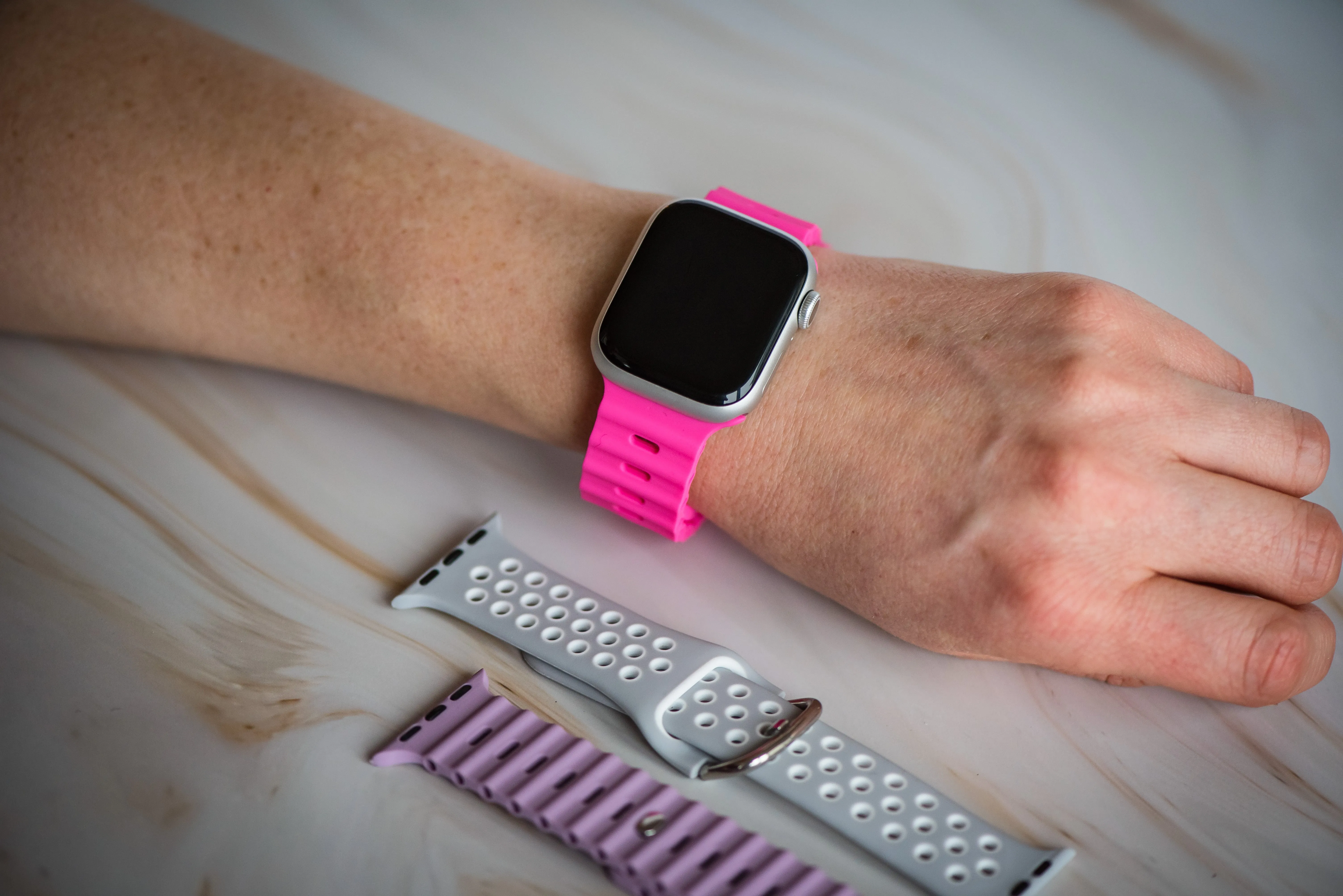 Apple Band - Silicone Oceanica - BMR Pink