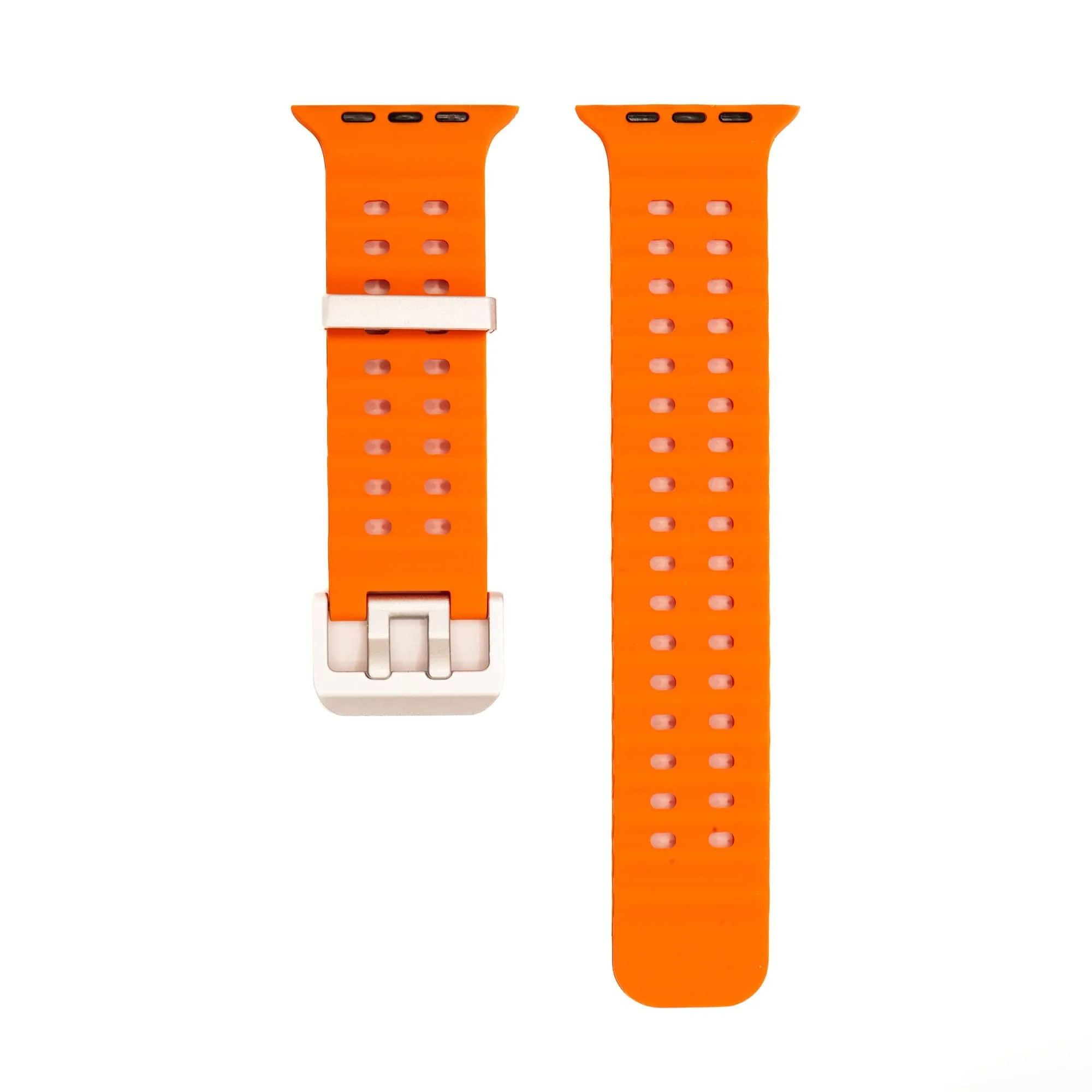 Apple Band - Silicone Wave - Orange