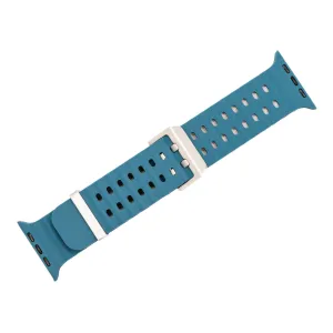 Apple Band - Silicone Wave - Slate blue