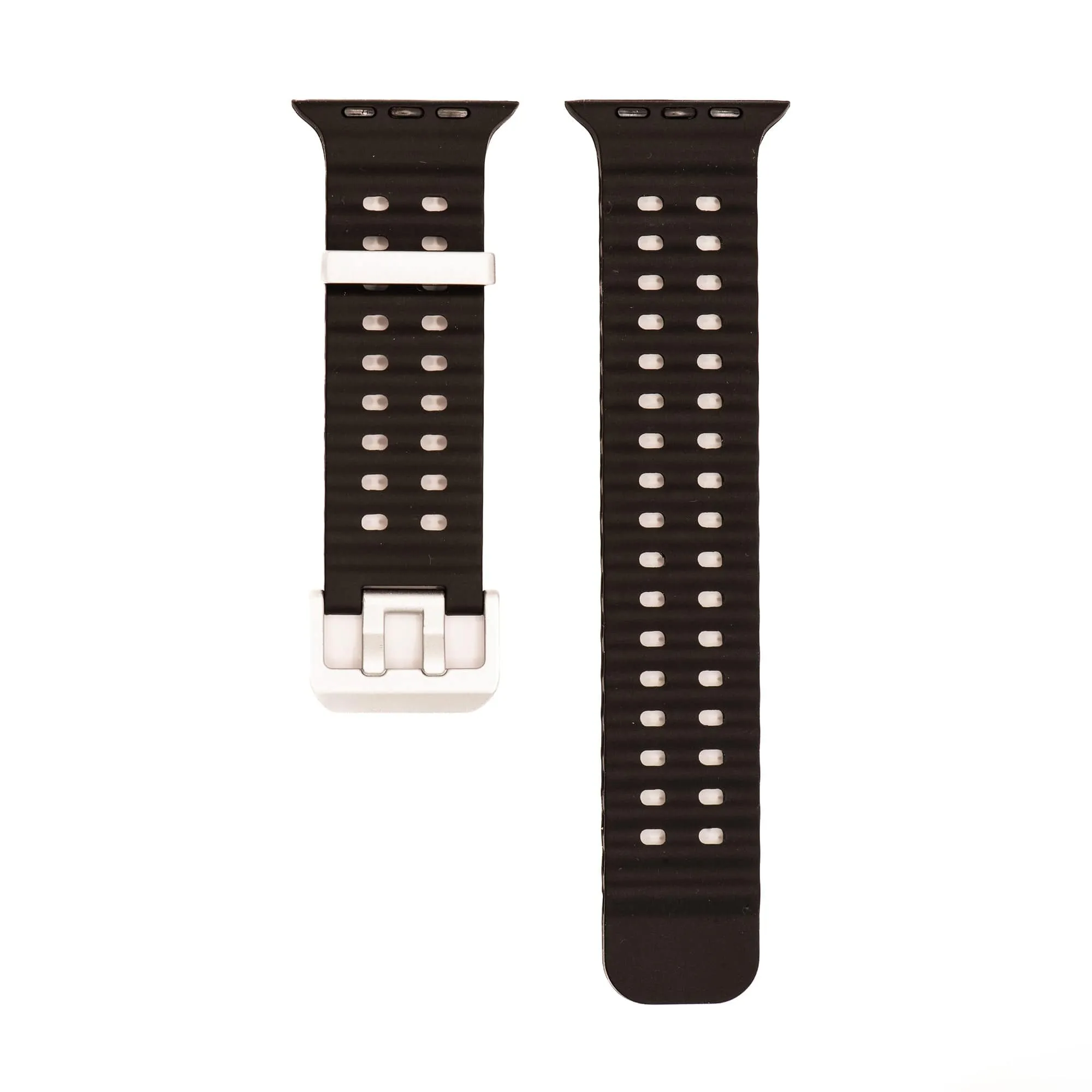 Apple Band ULTRA - Silicone Wave - Black