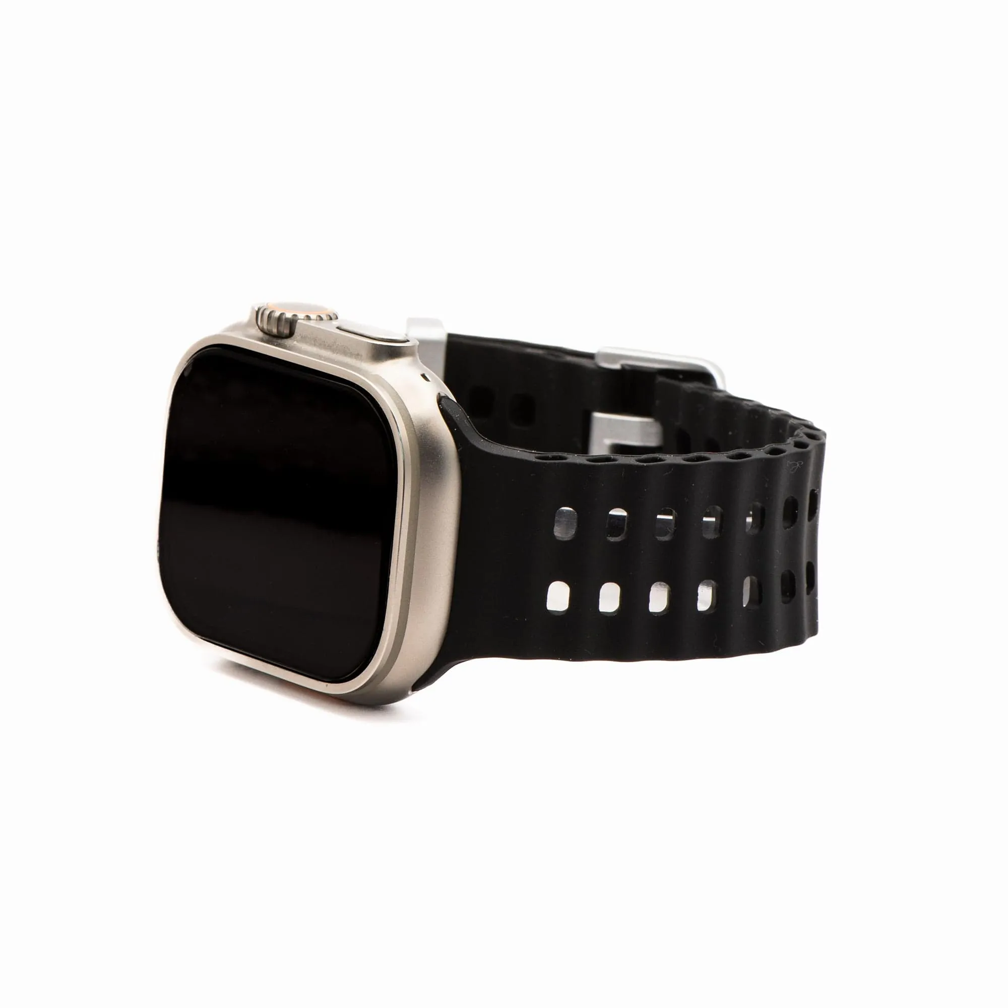 Apple Band ULTRA - Silicone Wave - Black