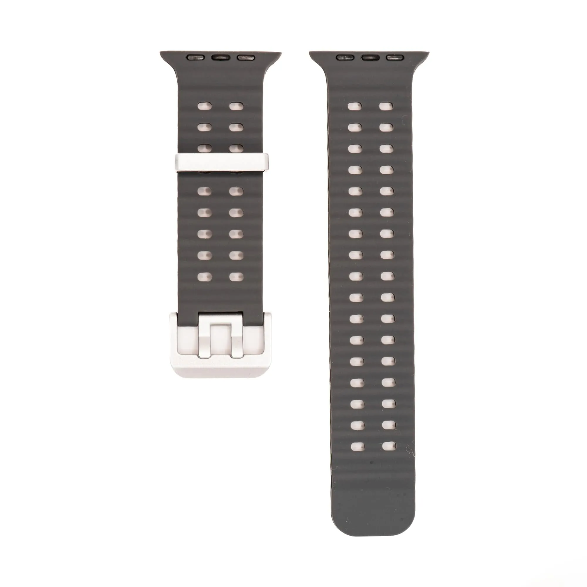 Apple Band ULTRA - Silicone Wave - Gray