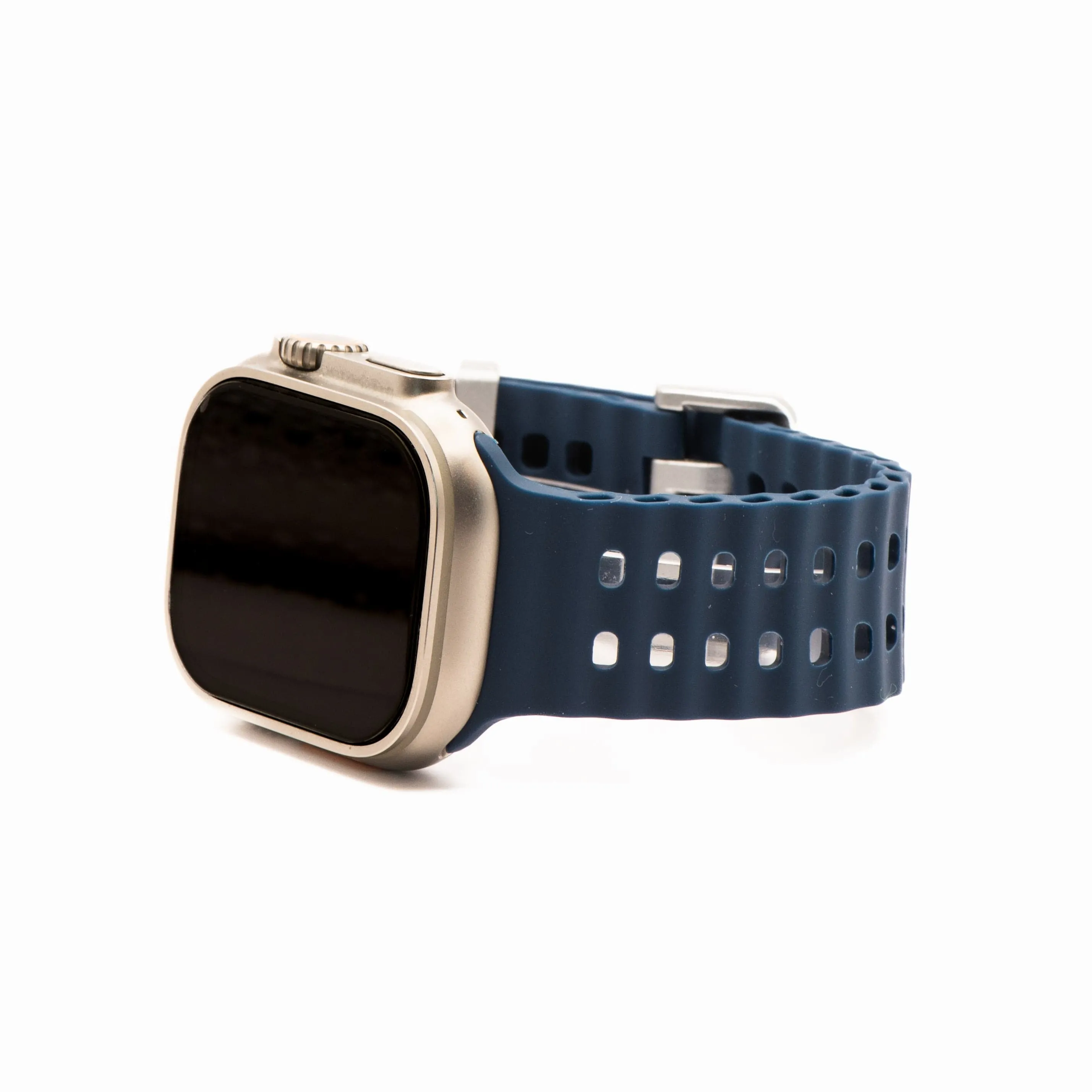 Apple Band ULTRA - Silicone Wave - Navy Blue